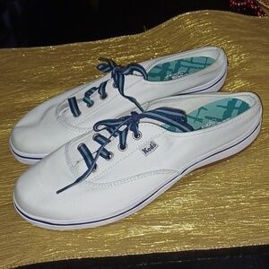 Keds Mule Sneakers White Slip On Shoes Women's Size 7.5
